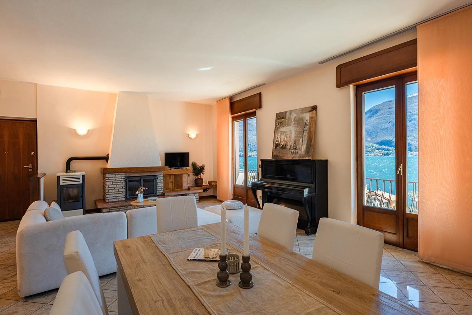 Cremia Appartamento Bellavista - Lake Como View - Near The Beach מראה חיצוני תמונה