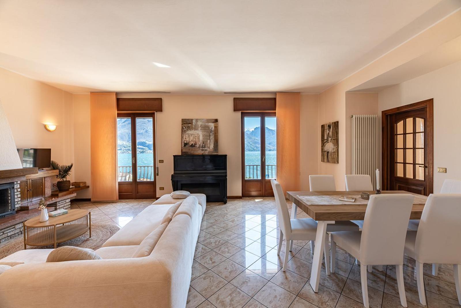 Cremia Appartamento Bellavista - Lake Como View - Near The Beach מראה חיצוני תמונה